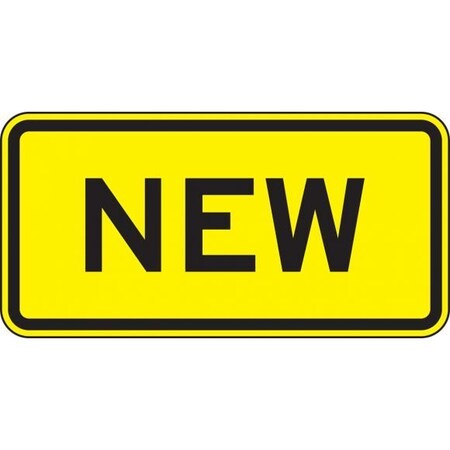 INTERSECTION WARNING SIGN NEW 12 In  X FRW544HP